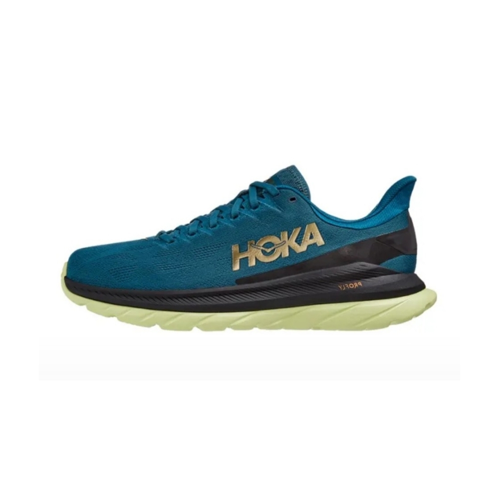 HOKA Mach 4 Men’s Size 14 Running Shoes – Blue Coral – EUC